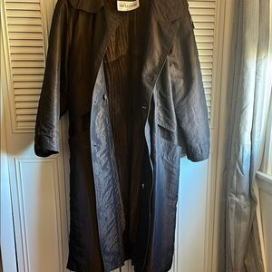 Braefair long trench jacket